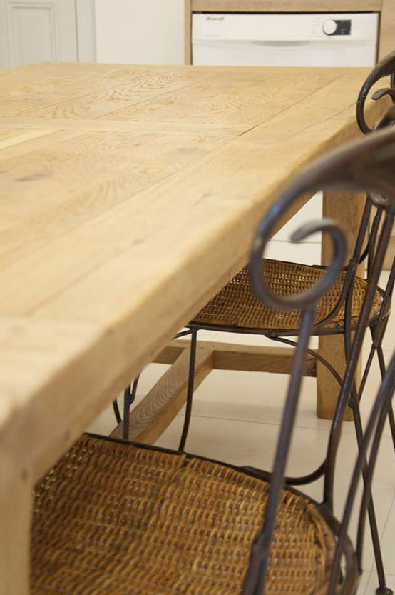 Restauration — Sablage et vernis.